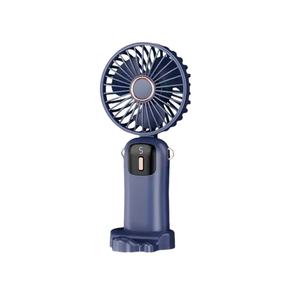 Image Ventilateur portable - Rechargeable USB, couleur bleue